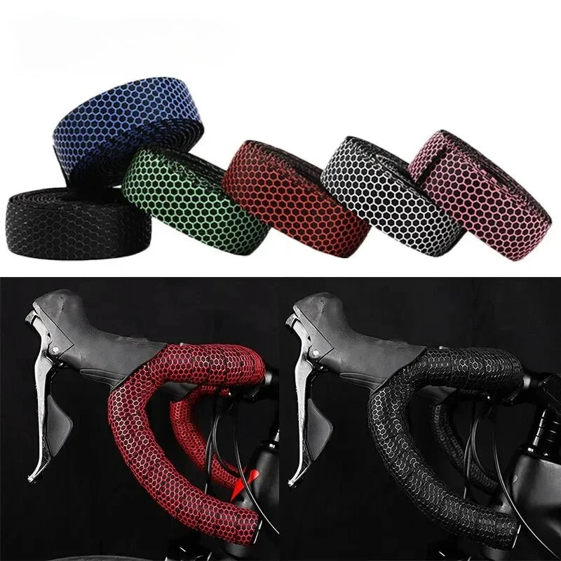 Road Bike Handlebar Tape Anti Slip Silica Gel Shock Absorption Cycling Grip