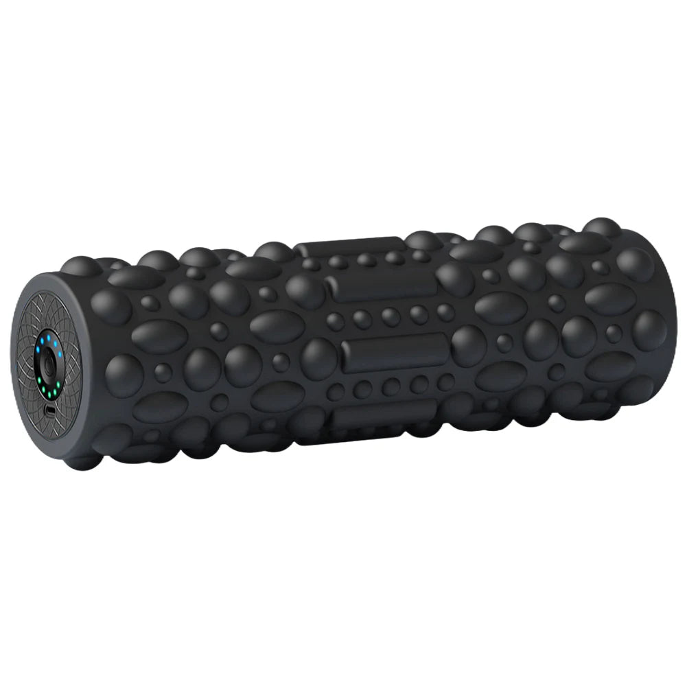 Electric Vibrating Foam Roller Massage Column 5 Modes Rechargeable Muscle Roller