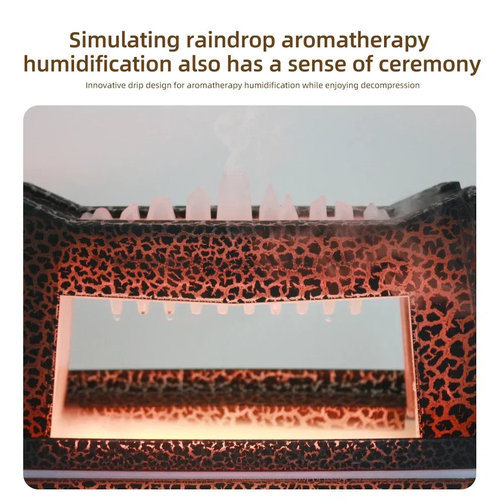 Ultra Quiet Aromatherapy Diffuser With Two Light Colors And Timer For Relaxation