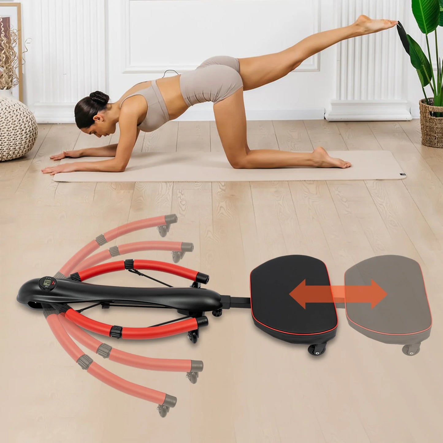 Home Abdominal Rolling Machine With 150k Load Capacity