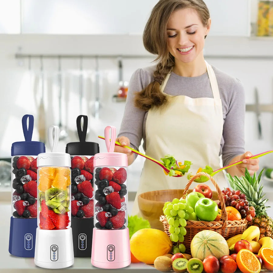 Portable Personal Smoothie Maker USB Rechargeable
