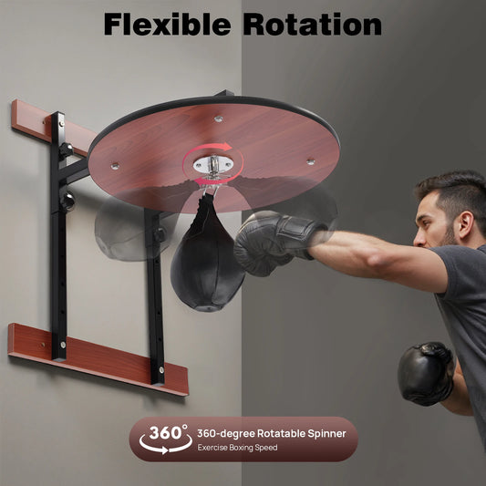 Heavy Duty Adjustable Speed Bag Platform For Wall Mounted Boxing