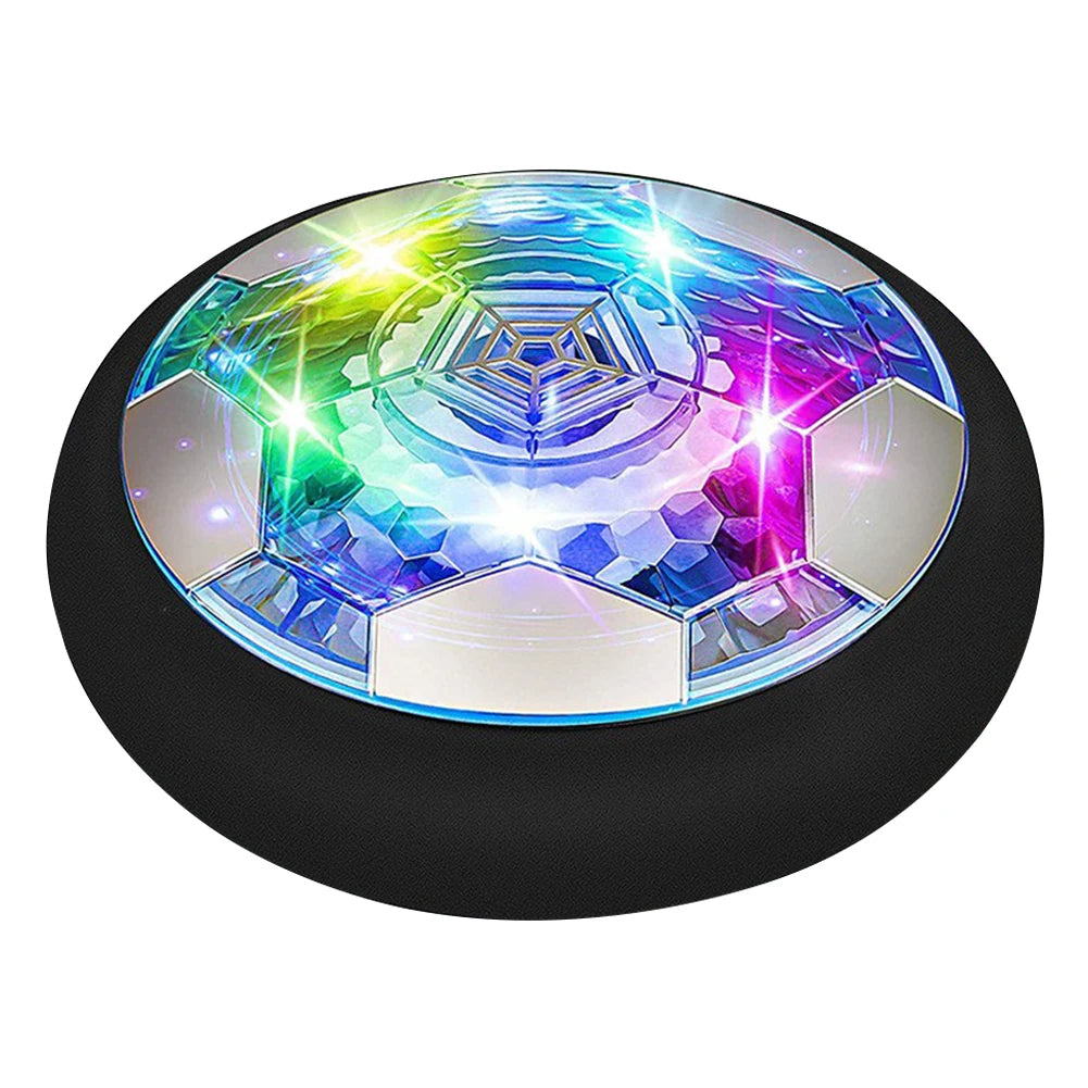Shunmaii Air Power Hover Ball With Led Light And Foam Bumper For Indoor Outdoor Play