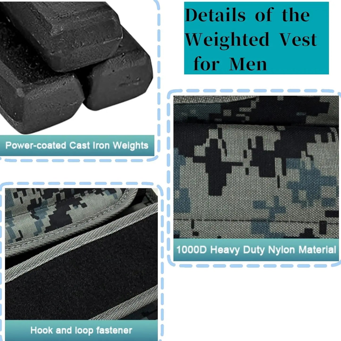 TWISTER.CK Adjustable Weighted Vest 44 Lb For Strength Training