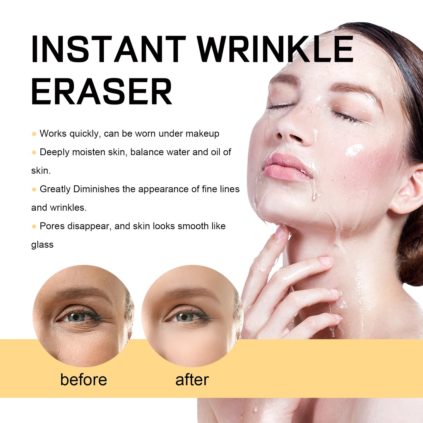 Hoygi Retinol Cream With Hyaluronic Acid For Forehead Lines And Pores Tightening