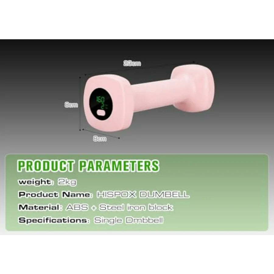 Smart Electronic Dumbbell With Counting And Timing