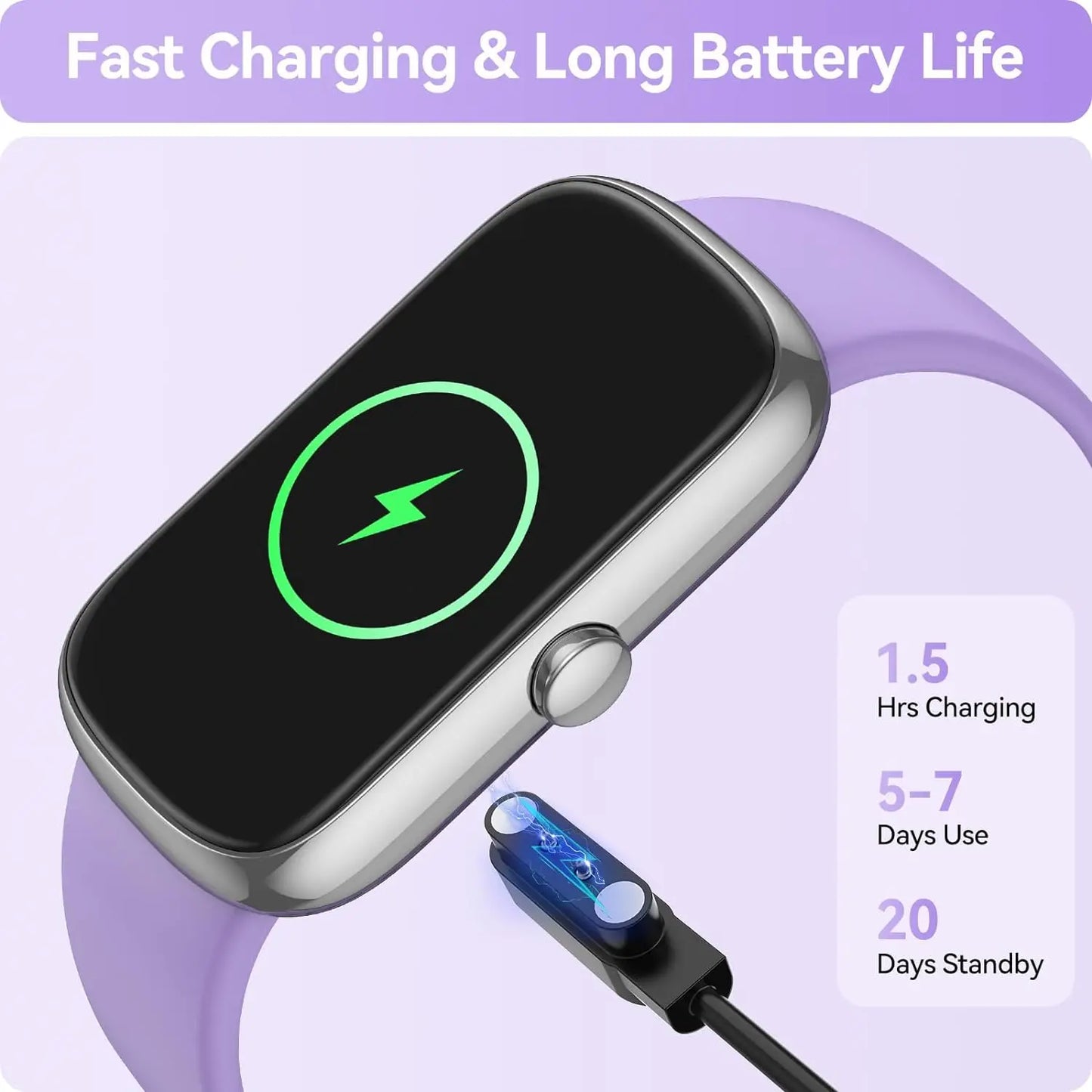 Anyloop Fitness Tracker Heart Rate Blood Oxygen Sleep Monitor