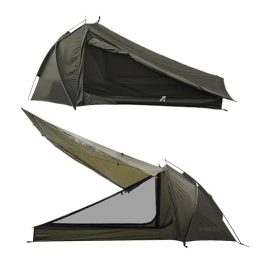 Ultralight One Person Tent With Rainfly For Three Season Camping Hiking