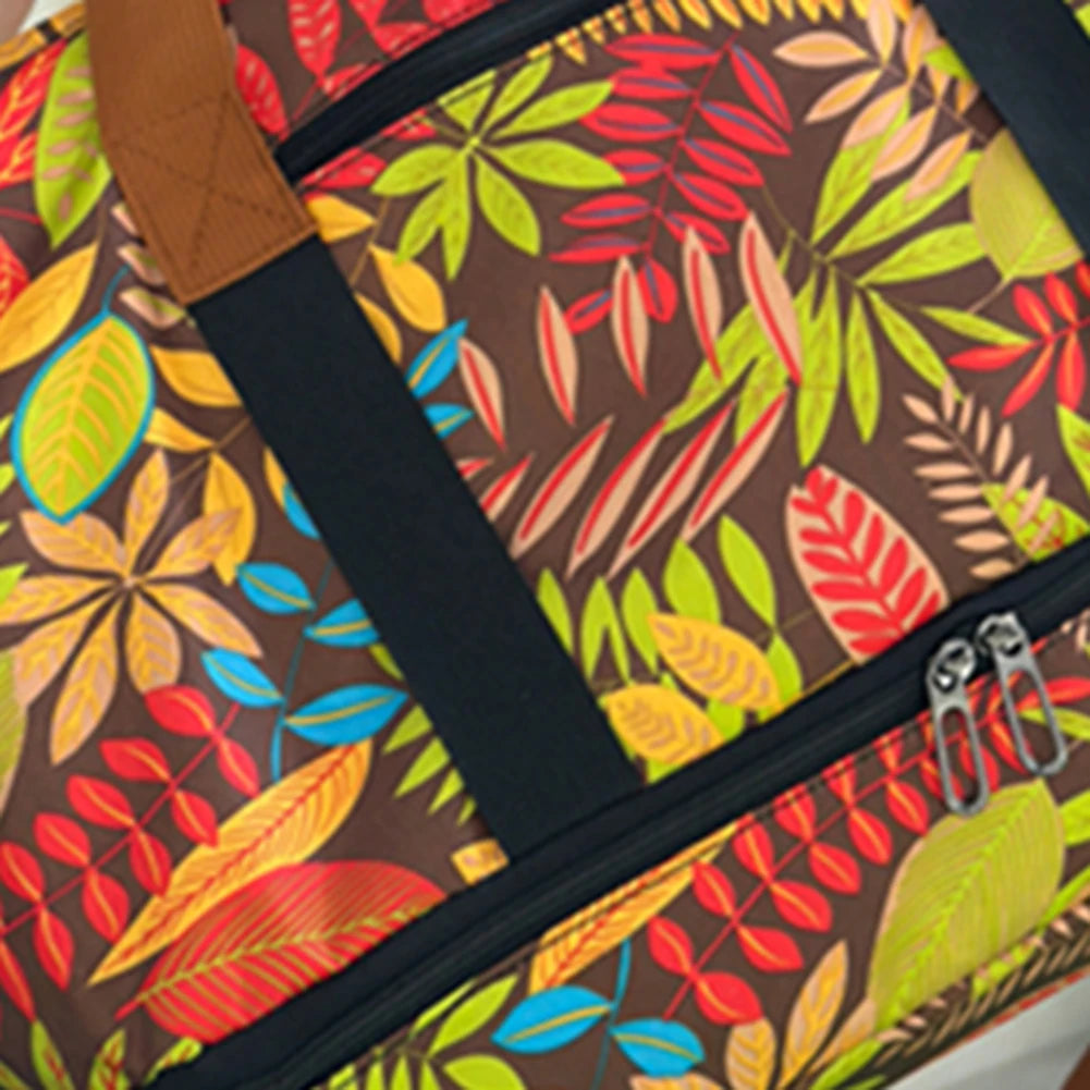 MOJOYCED Women Large Capacity Weekender Duffel Bag Weatherproof Waterproof Nylon