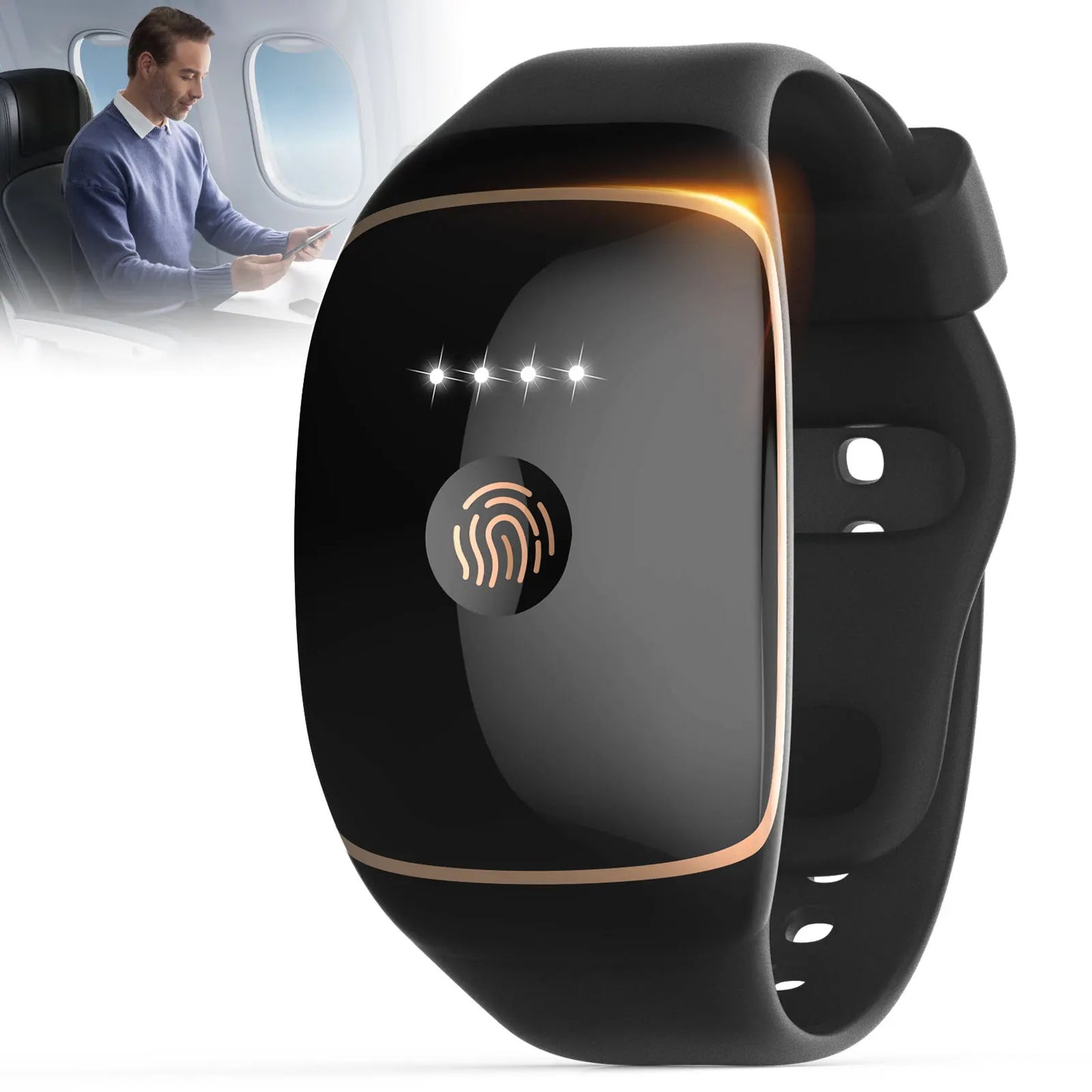 Hasocare Anti Nausea Wristband For Travel Sickness Relief Car Plane Sea Motion Wristbands