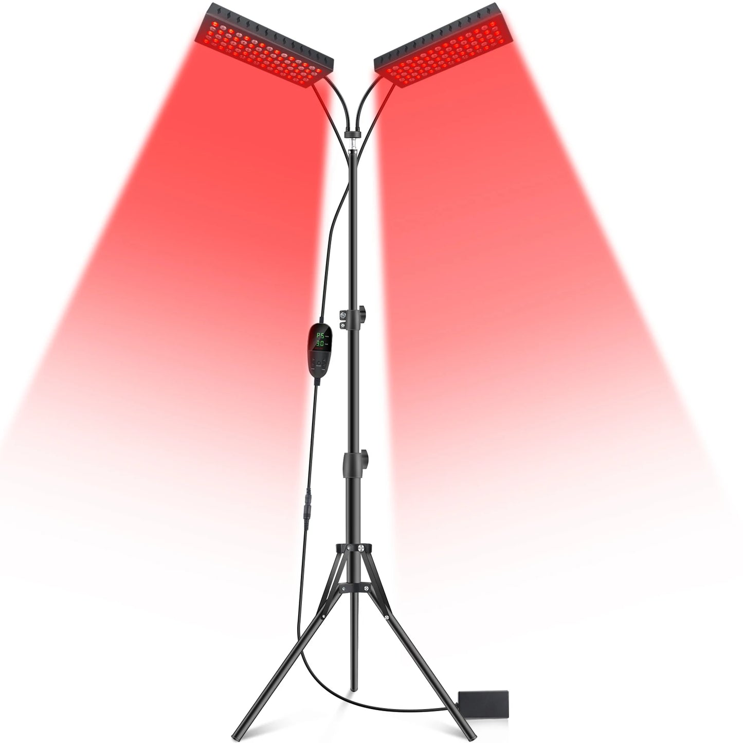 Astarexin Red Light Therapy Panel Dual Head Infrared Face Body