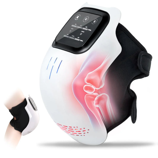 Cordless Joint Massager With Red Light And Heat Therapy For Knee Shoulder Elbow