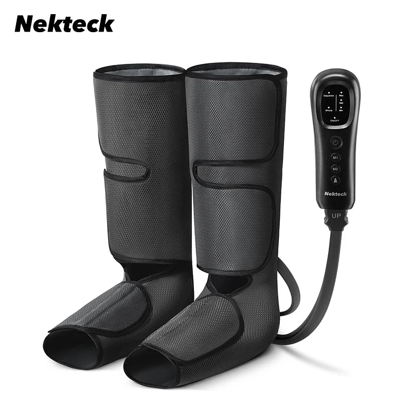 Nekteck Leg Massager Air Compression Calf Wraps for Blood Circulation