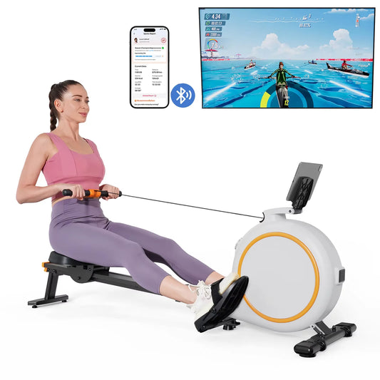 Home Rowing Machine With 32-Level Resistance And 300lb Capacity