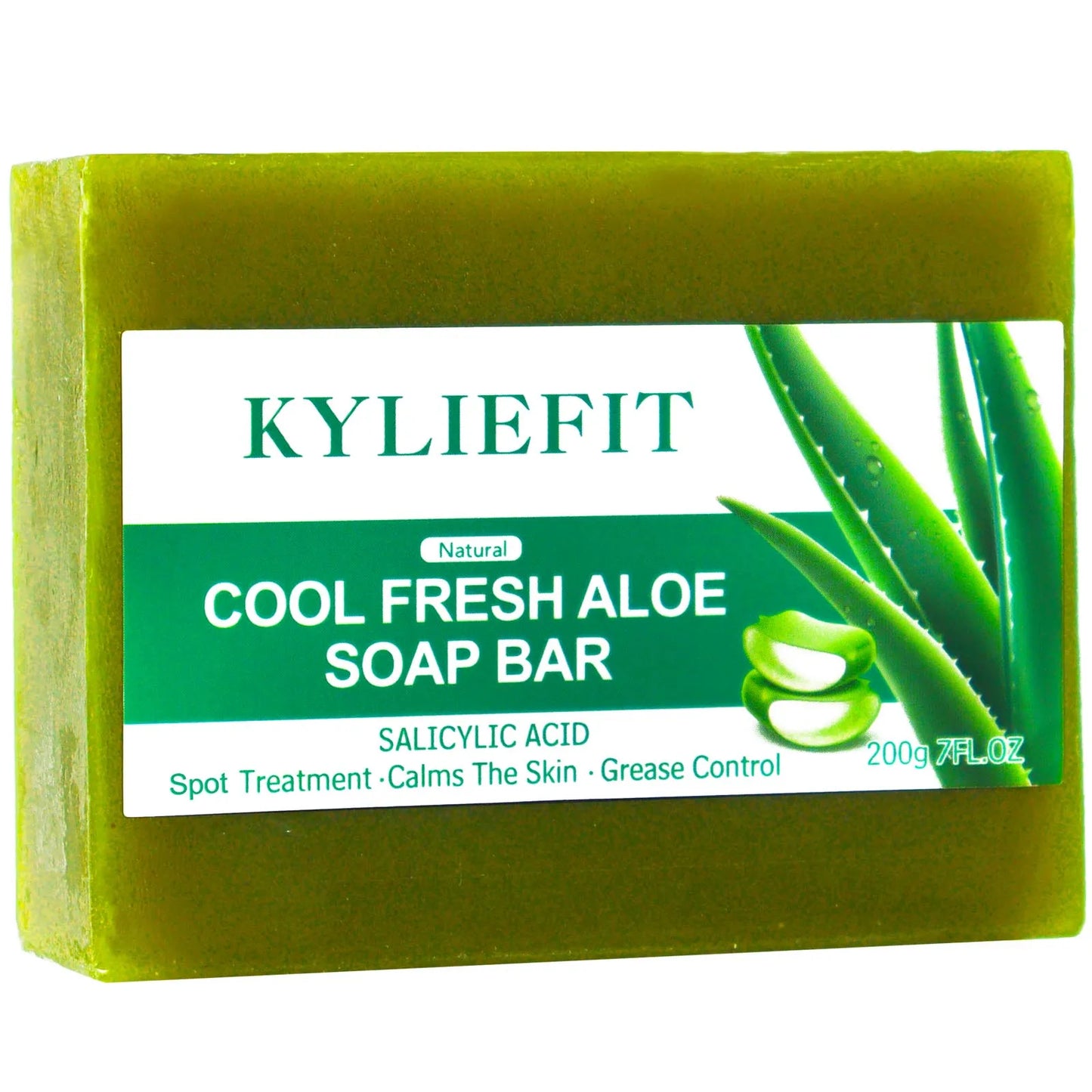 AILKE Aloe Vera Whitening Soap For Clear Skin AcneReduction RadianceEnhancementPro
