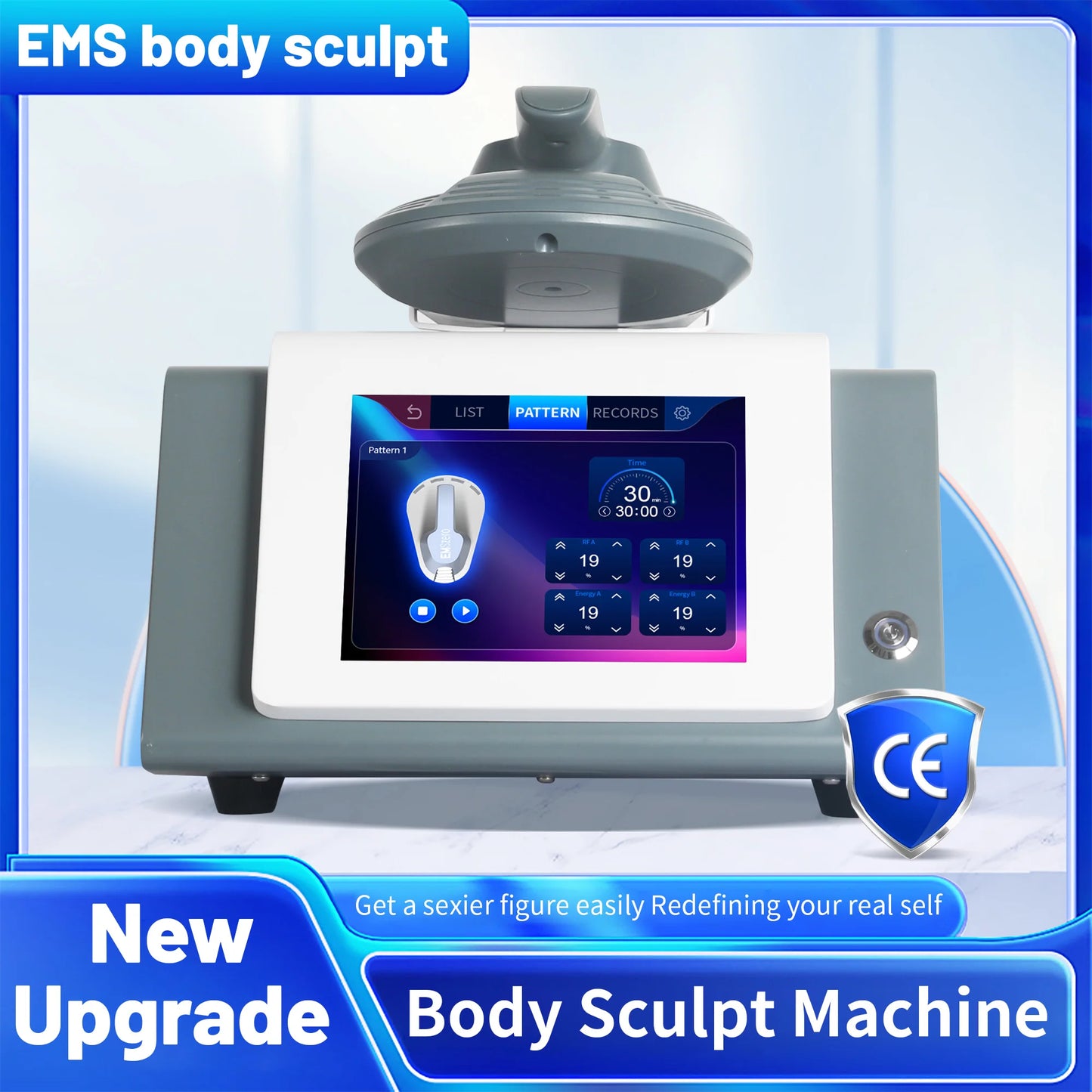 Professional Portable EMS RF Body Slimming Device