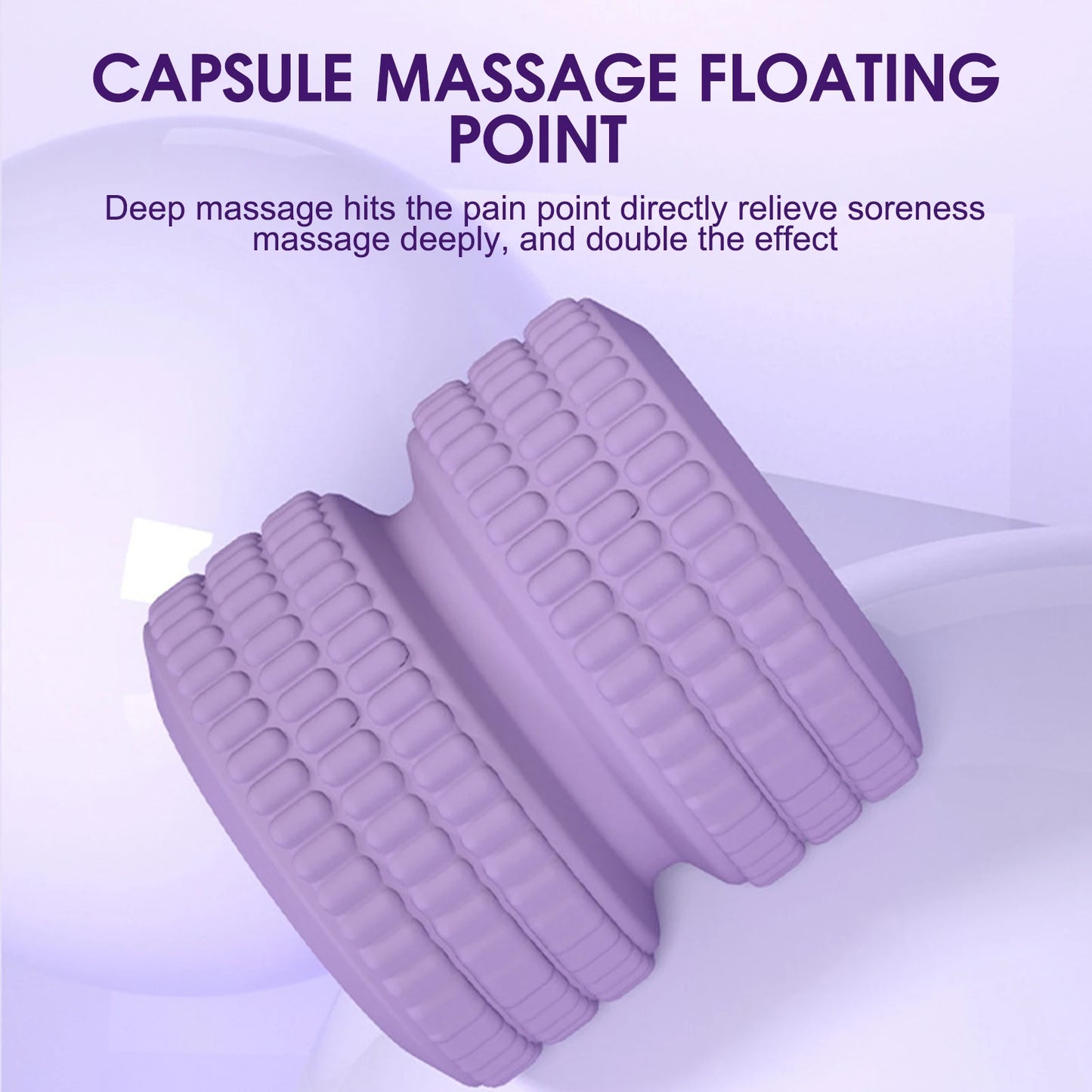 Portable Wheel Roller Massager for Stress Relief and Blood Circulation