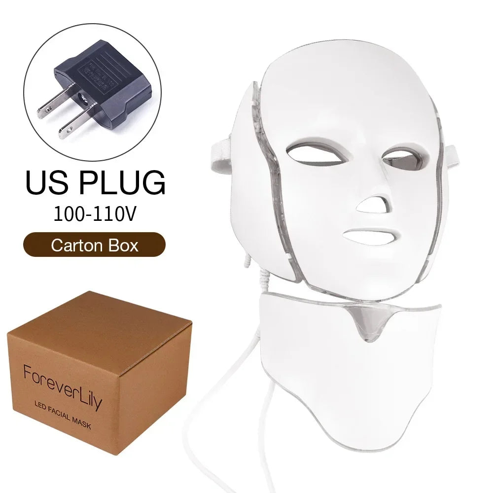 Foreverlily LED Facial Mask For Skin Rejuvenation Treatment