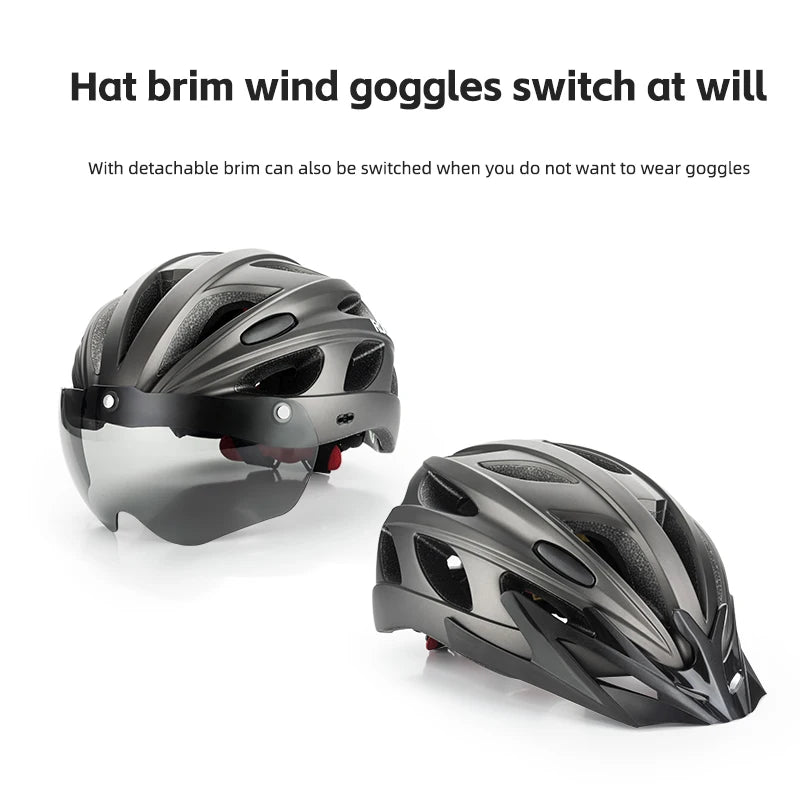 ROCKBROS Cycling Helmet Lightweight Integrated Safety Helmet