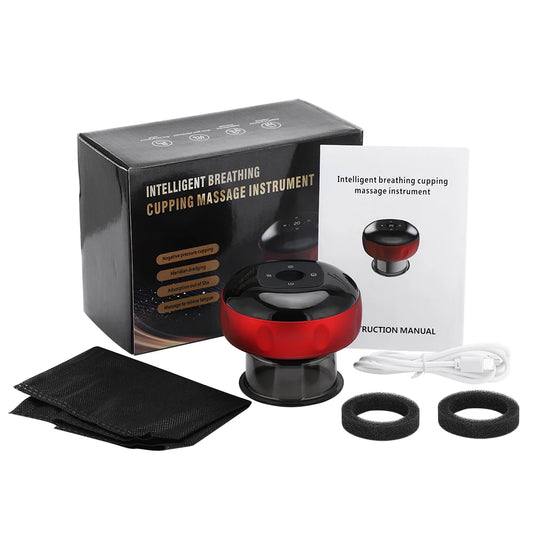 PastSky Electric Heating Vacuum Cupping Massage Device for Health