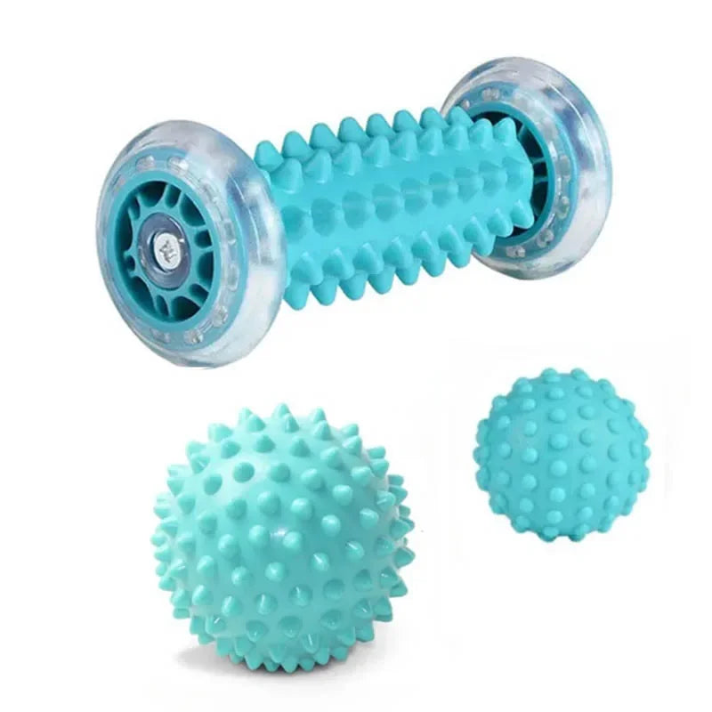 Manual Foot Massager Roller Ball for Plantar Fasciitis and Full Body Relaxation