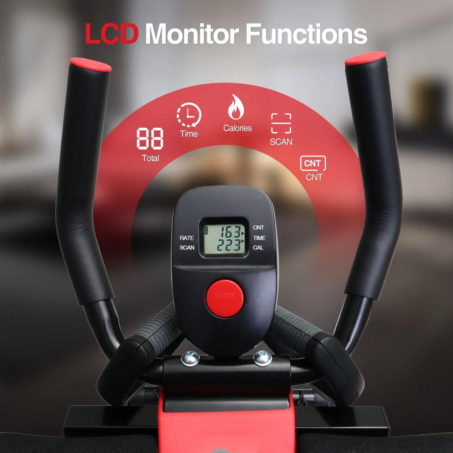 Dual Track Ab Machine Ab Cruncher With Adjustable Waist Trainer