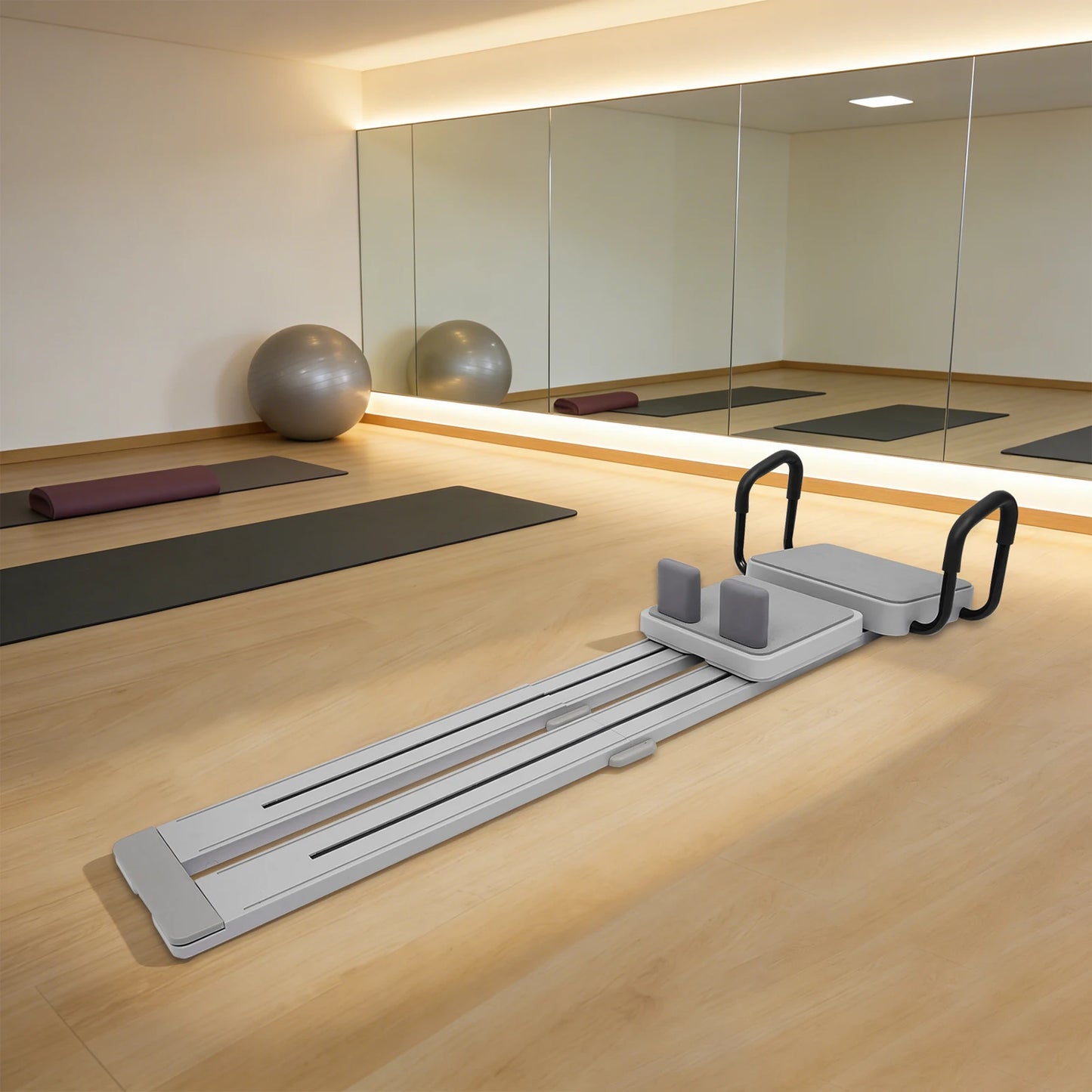 Lightweight Foldable Pilates Board With Ergonomic Handles For Home Gym