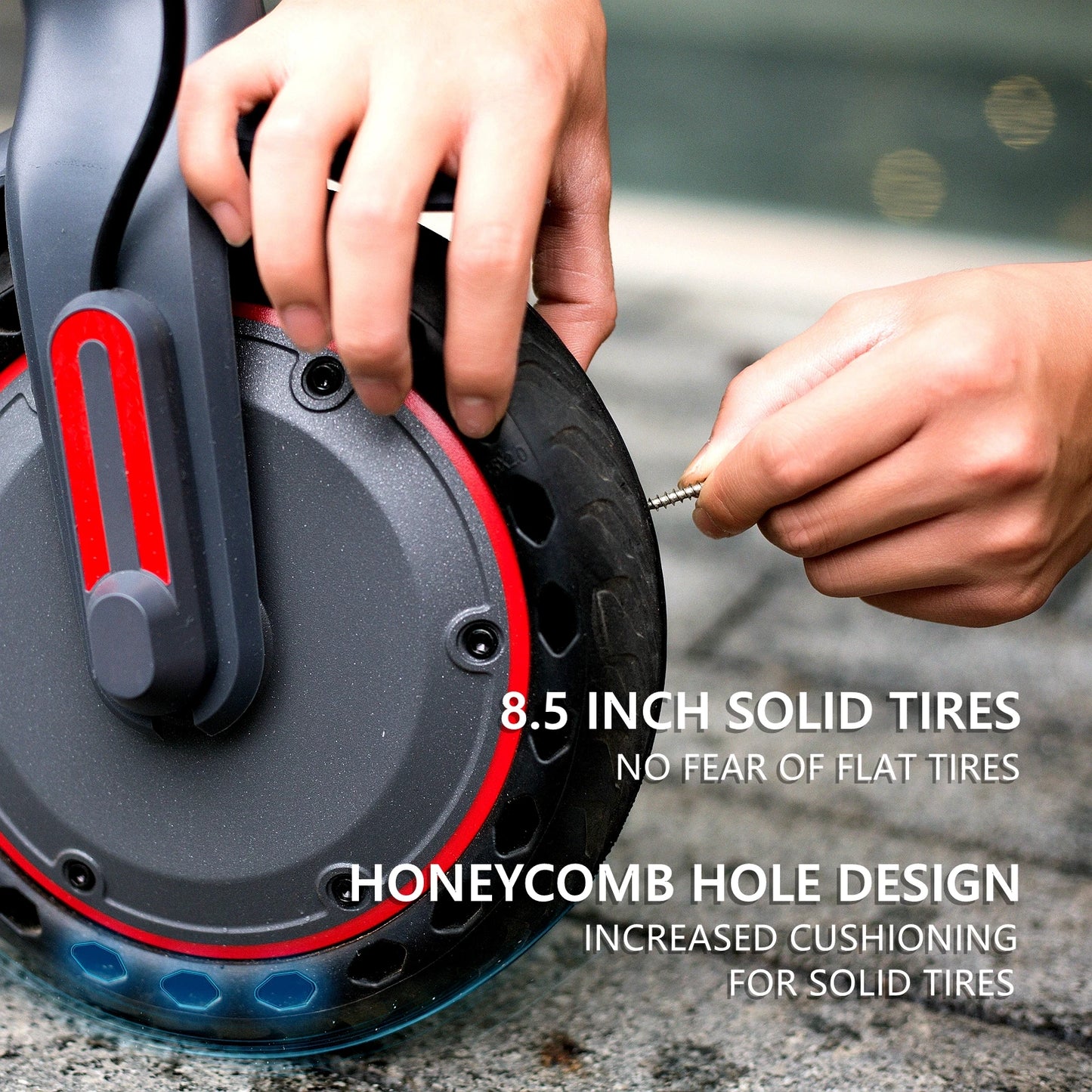 G5.0 Premium Foldable Electric Scooter 36V 10.5Ah Battery LongerRange Performance