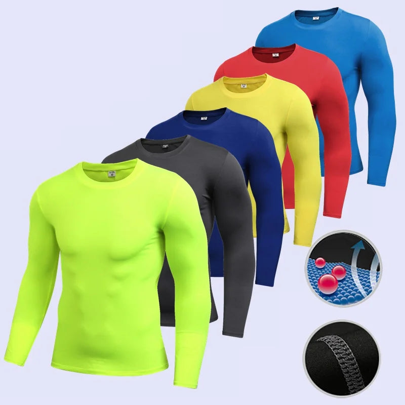 Guangdong Mens HighPerformance Compression Running T Shirt Premium QuickDry Fabric