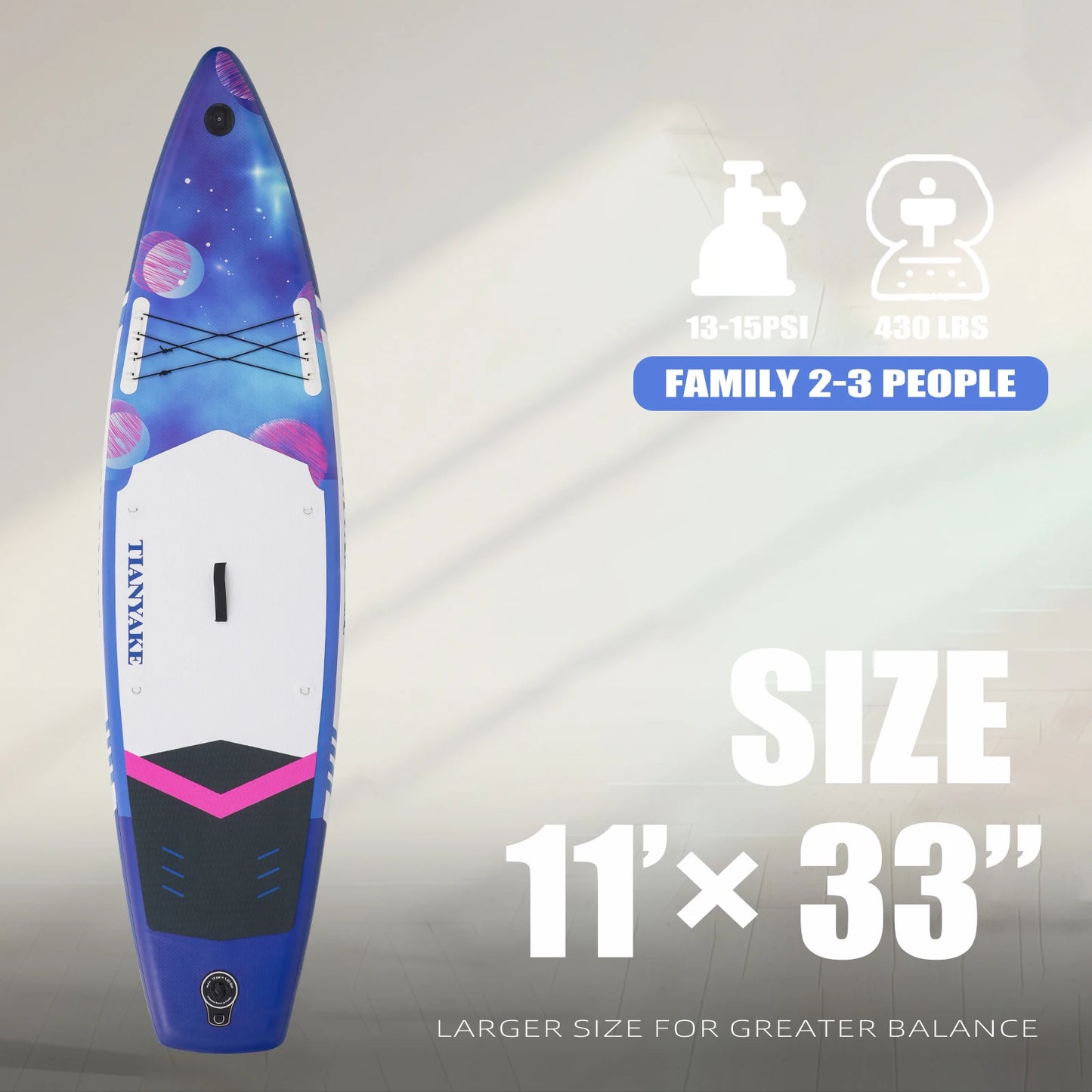 Eggory Inflatable Stand Up Paddle Board With Accessory Kit
