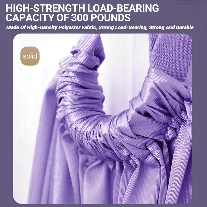 Adjustable Aerial Yoga Strap for Stretching and Flexibility Training