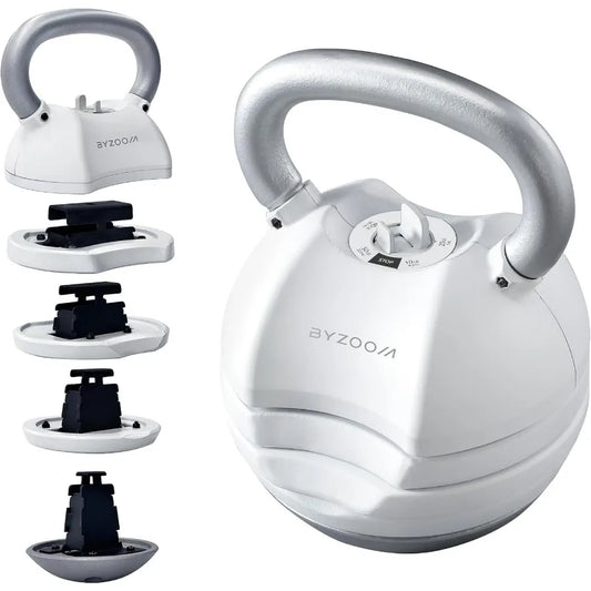 LISM Adjustable Kettlebell 30lb for Full Body Home Gym Workout