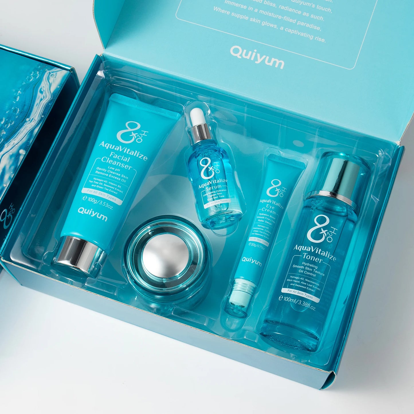 LAIKOU AquaVitalize Hydration Skincare Set Five-Piece Gift Kit