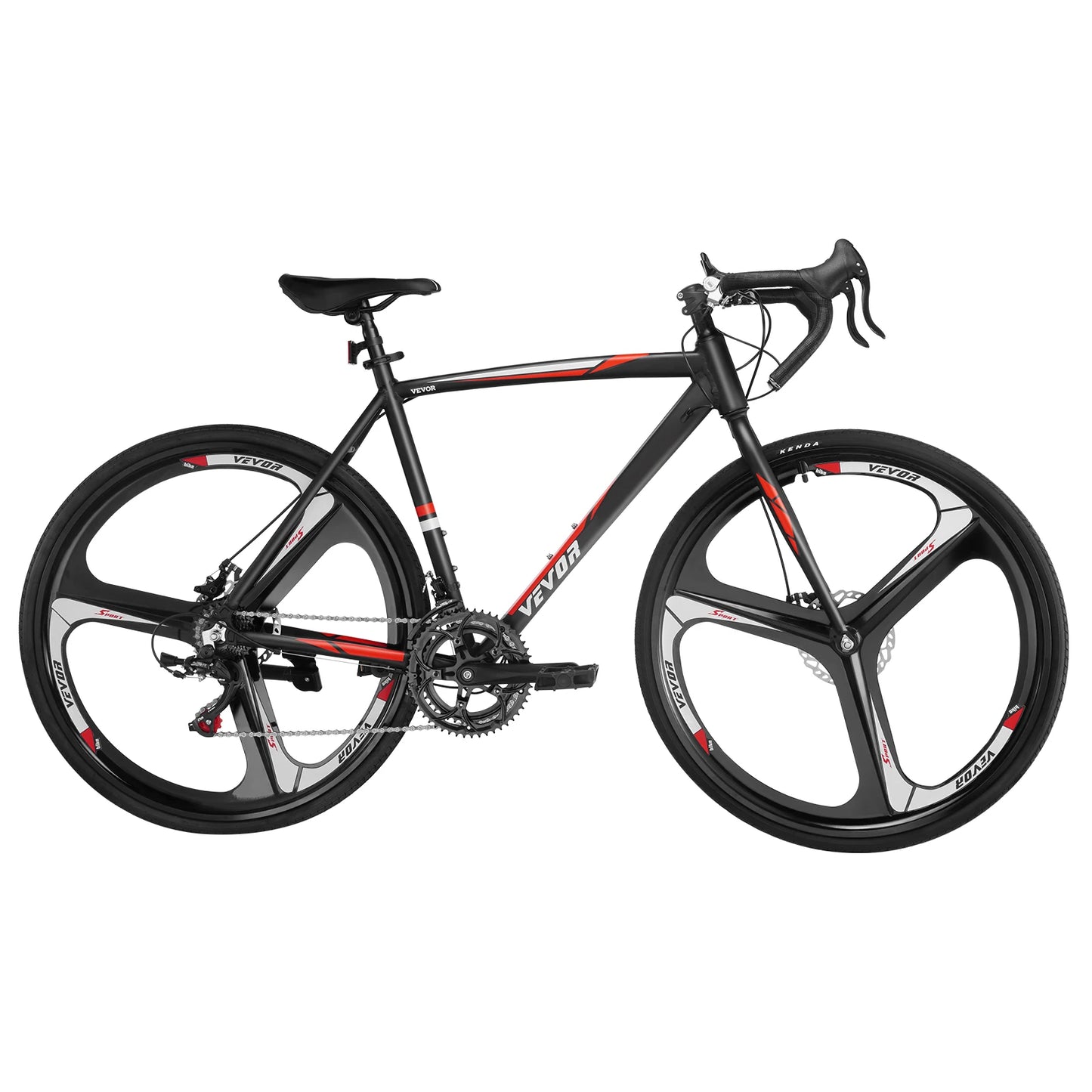 SucceBuy 14 Speed Aluminum Road Bike 26 Inch Wheels City Commuter