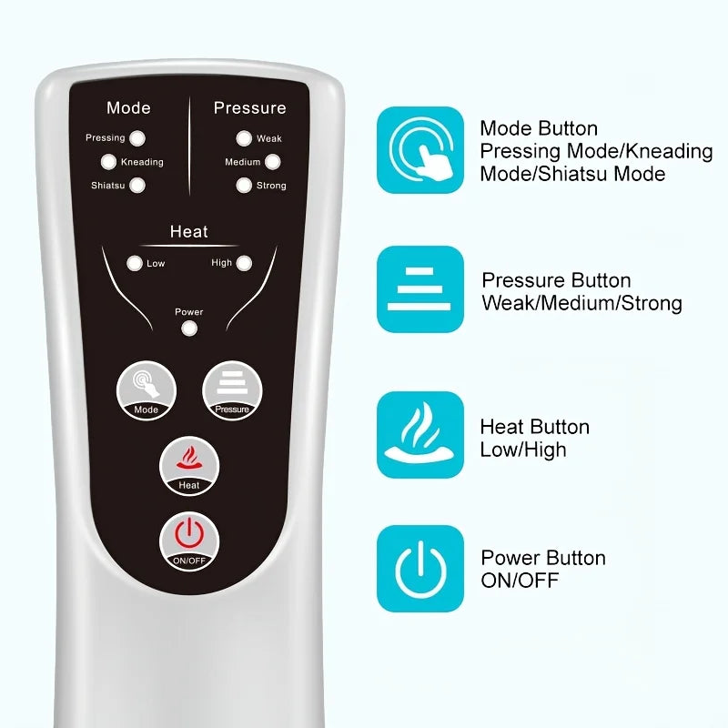 Sejoy Leg Wrap Massager UltraHeatedAir Calf Circulation Enhancement Therapy PainRelief