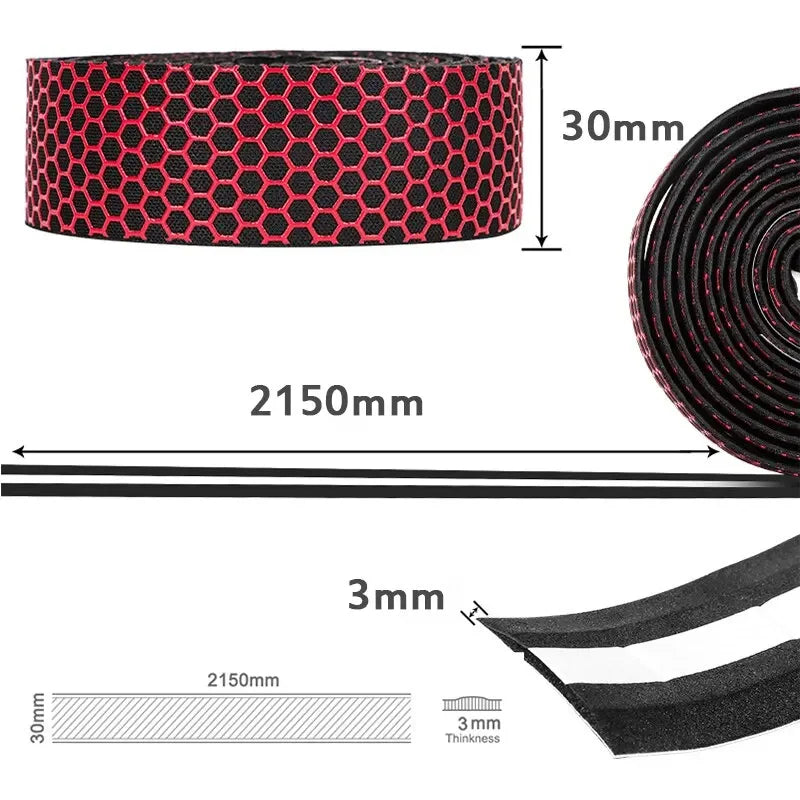 Road Bike Handlebar Tape Anti Slip Silica Gel Shock Absorption Cycling Grip