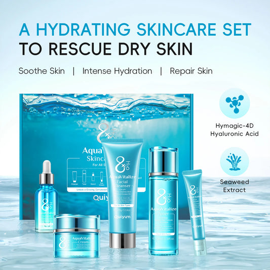 LAIKOU AquaVitalize Hydration Skincare Set Five-Piece Gift Kit