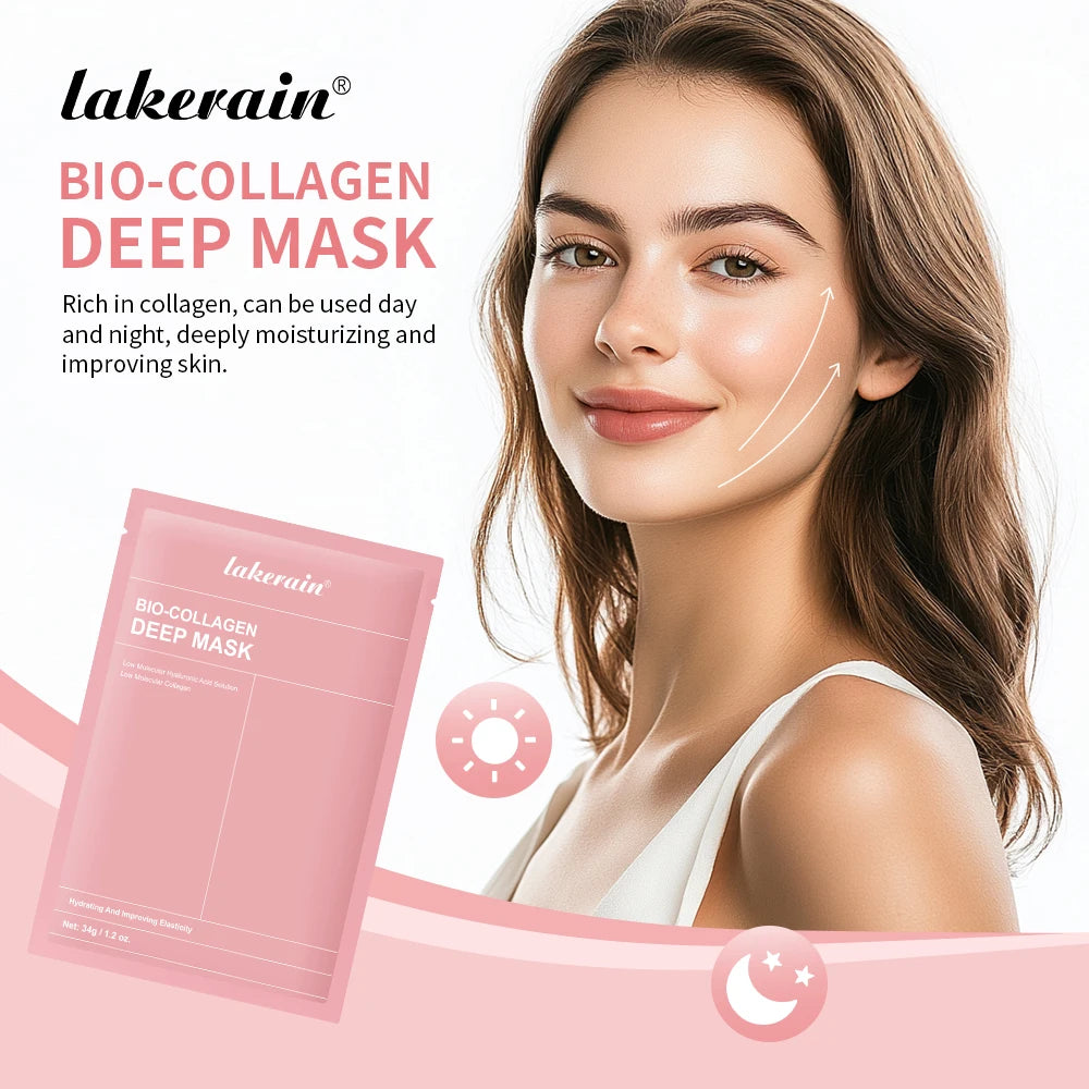 Ibcccndc Bio Collagen Face Mask for Pore Minimizing Overnight Hydration