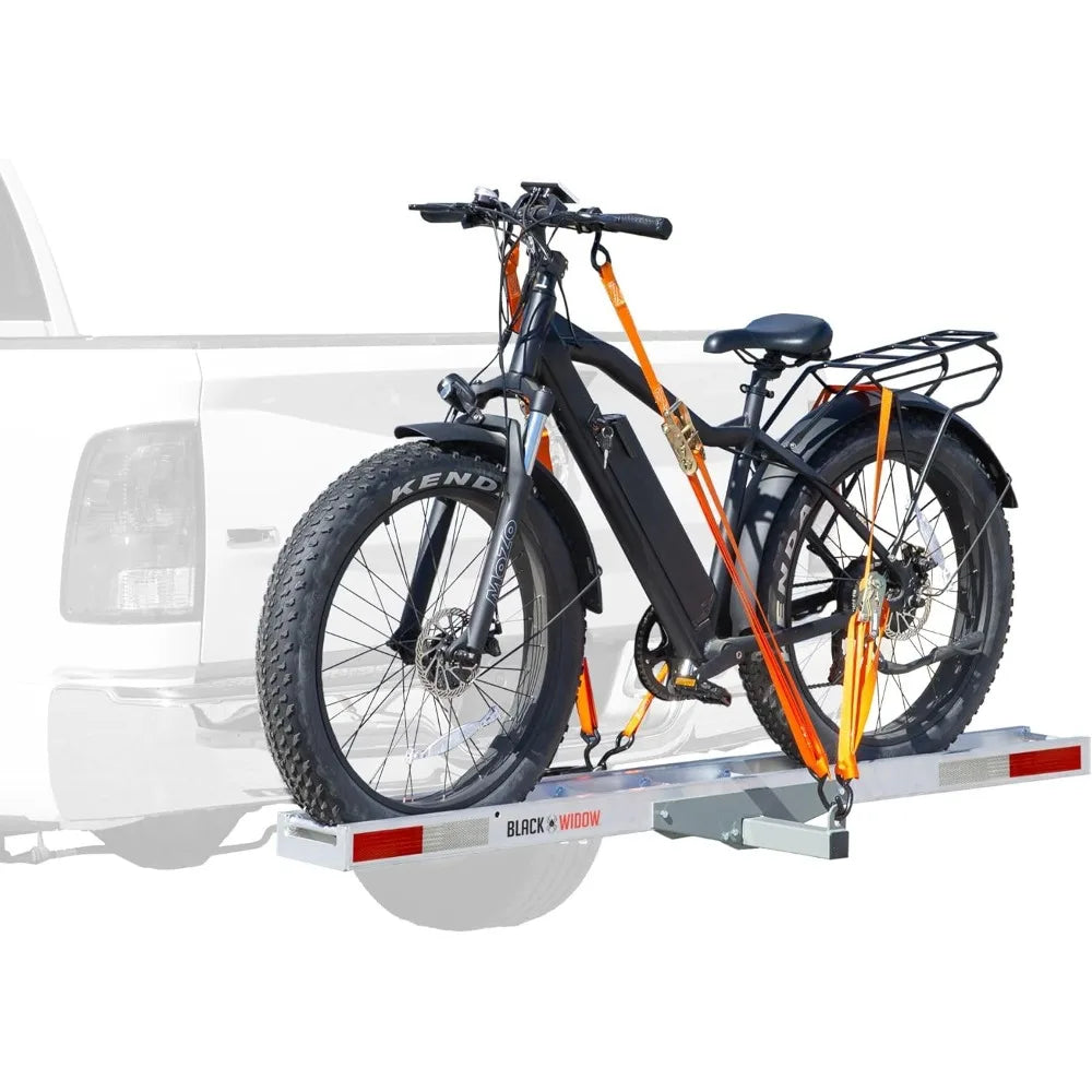 E Bike Fat Tire Bike Rack Roll On Ramp 400 Lb Capacity Anti Rattle Device