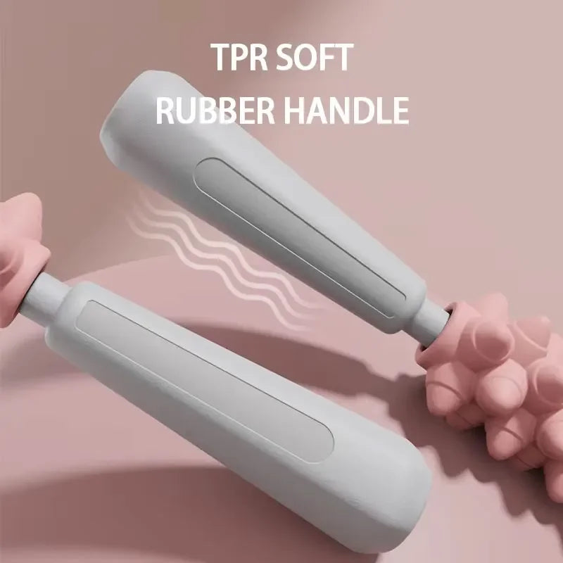 Massage Stick 48cm Wolf Teeth Muscle Roller for Calves Forearms Thighs