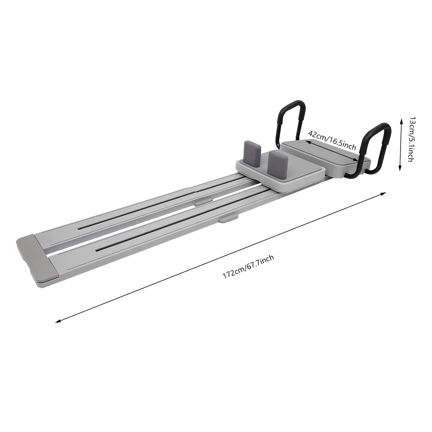Lightweight Foldable Pilates Board With Ergonomic Handles For Home Gym