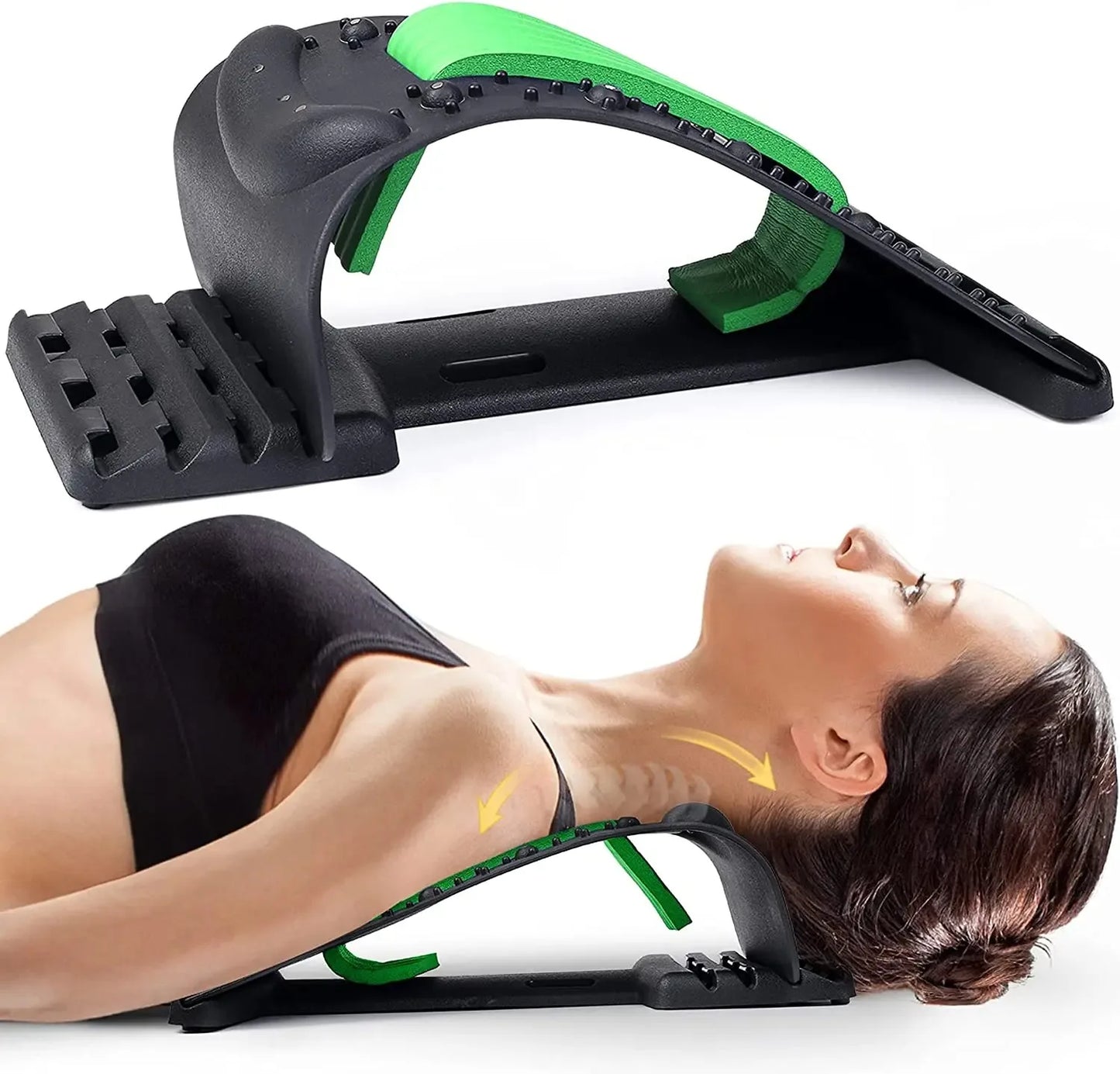 Magnetic Therapy Back Stretcher Massager For Relaxed Muscles