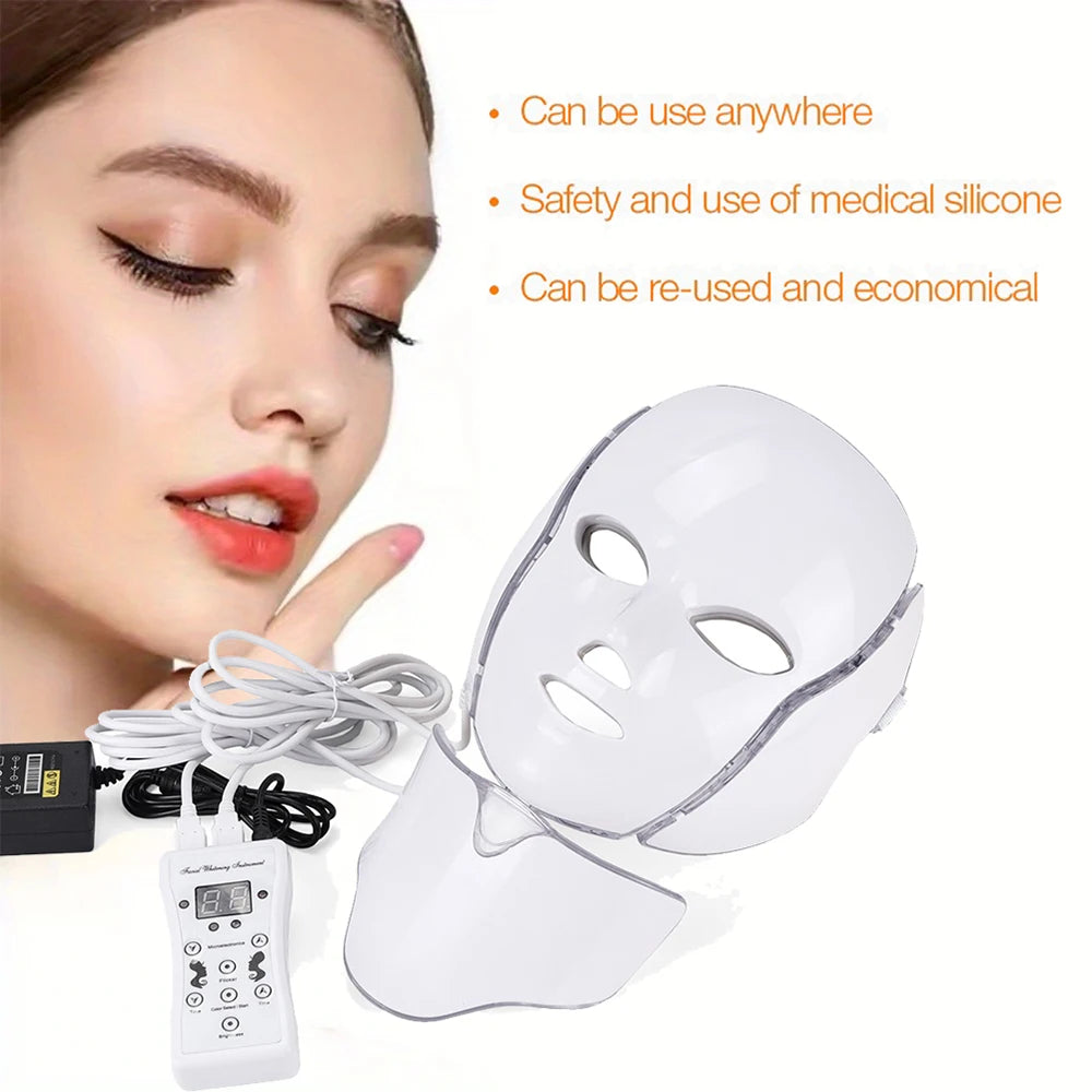 Foreverlily LED Facial Mask For Skin Rejuvenation Treatment