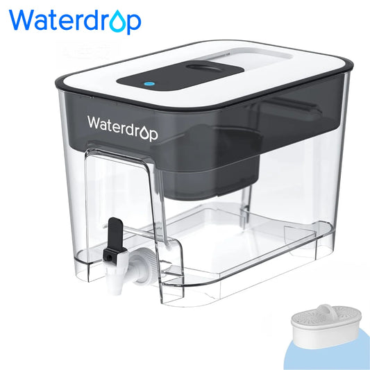 Waterdrop Water Filter Pitcher Dispenser Reduces Chlorine BPA Free