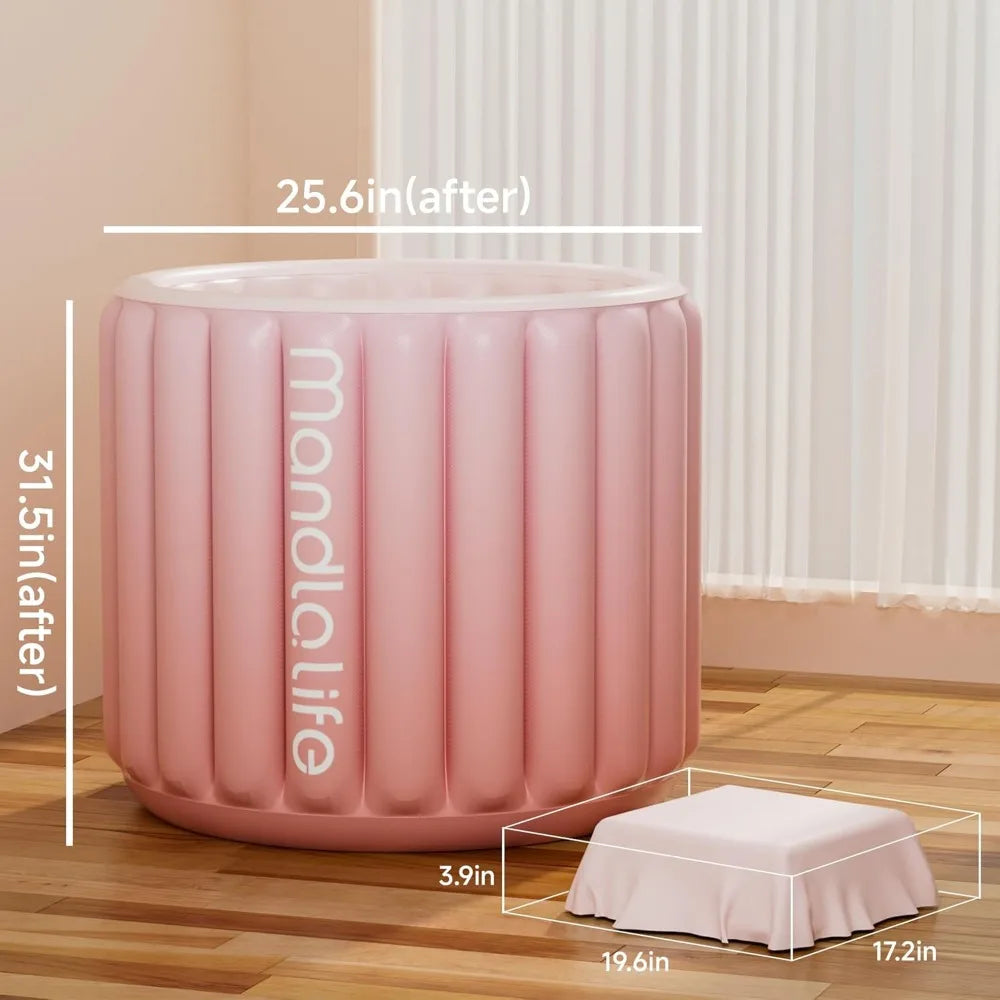 Mandla Inflatable Bathtub With Electric Pump For Adults