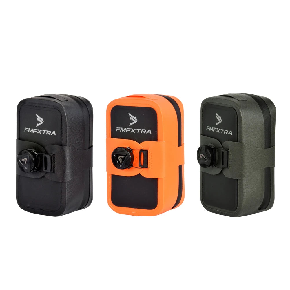 Under Seat Bicycle Bag Waterproof Saddle Bag Strap On For Mountain Bikes