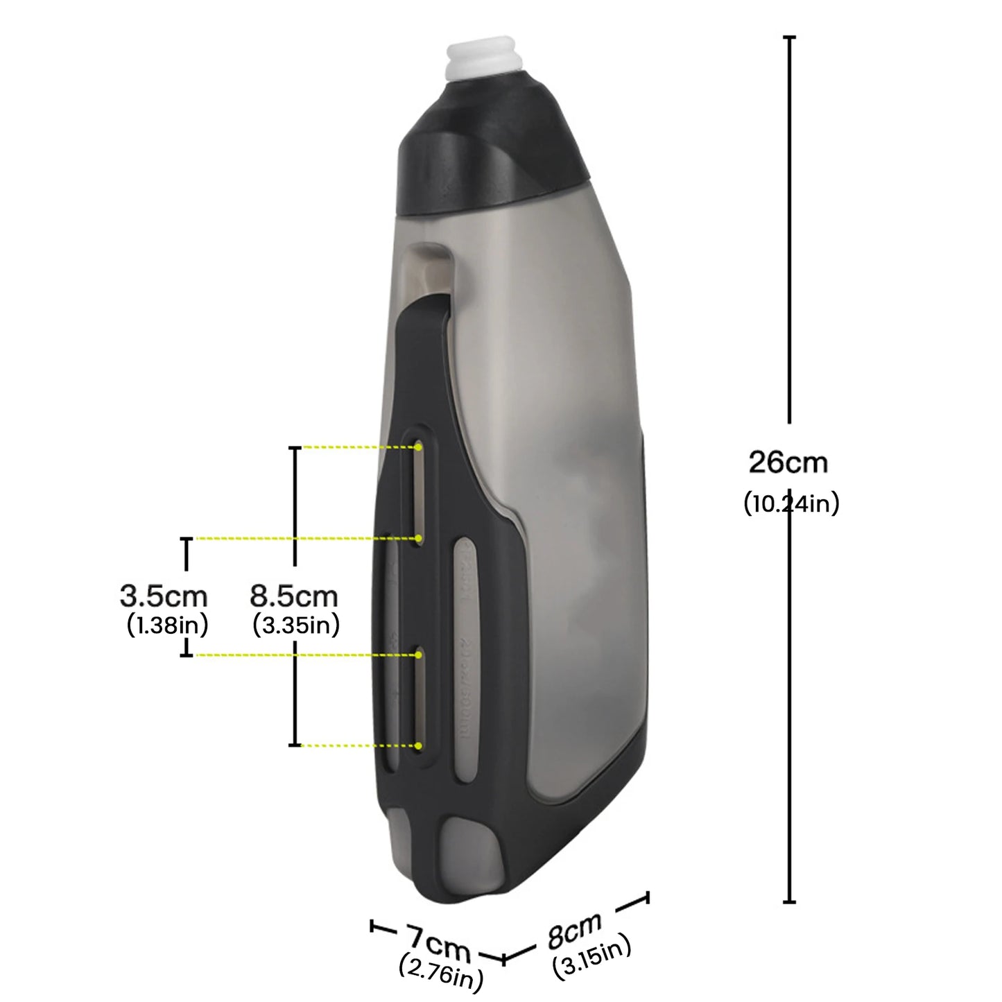 Bicycle Aerodynamic Water Bottle Bracket Set 600ml For Cycling And Sports