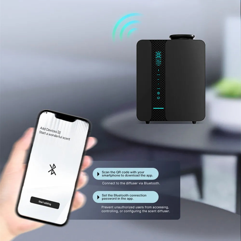 Namste Smart Aroma Diffuser With Wifi Bluetooth App Control
