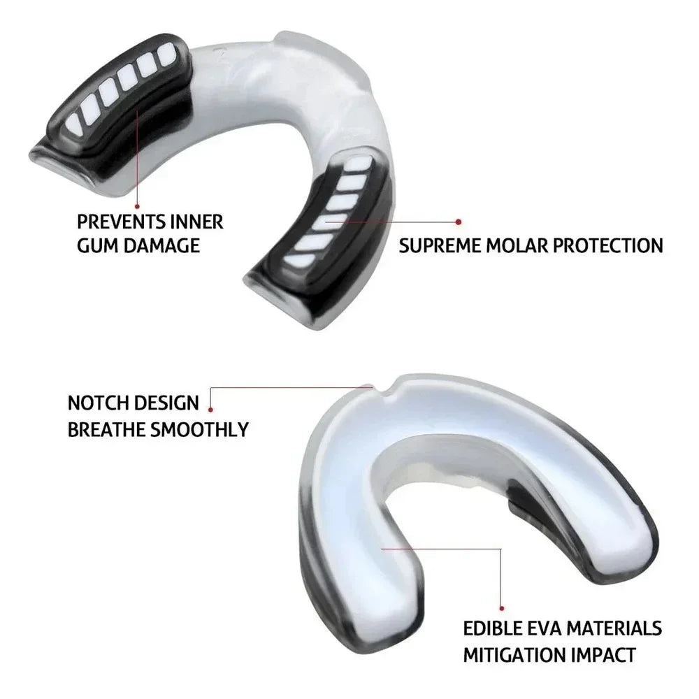 NONED EVA Mouth Guard Boxing Basketball Rugby Sports Protector