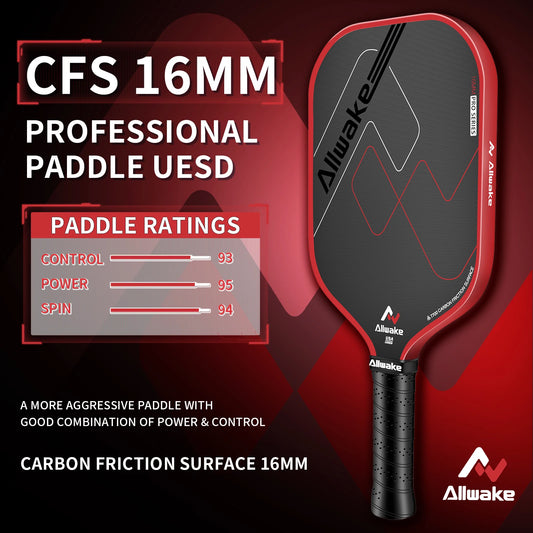 Allwake Carbon Fiber Pickleball Paddle